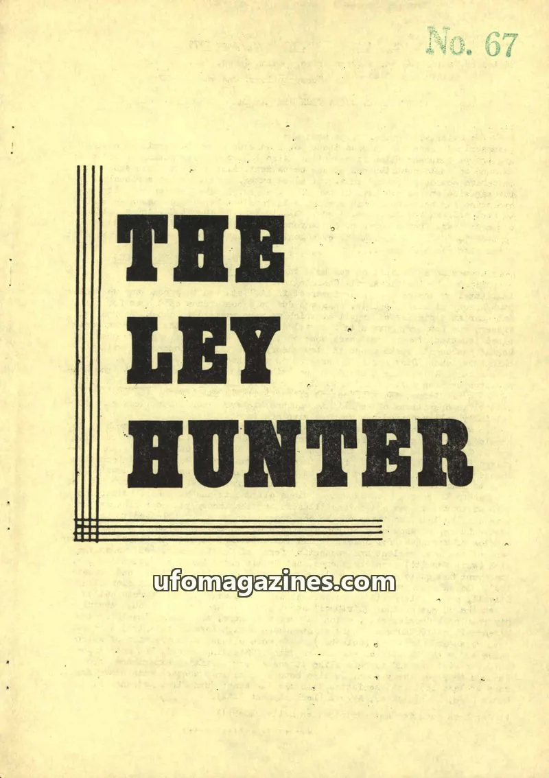 Cover of Ley Hunter, The issue No. 67: THE LEY HUNTER