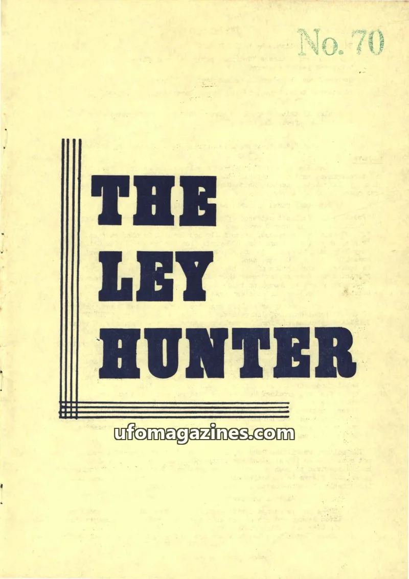 Cover of Ley Hunter, The issue No. 70: THE LEY HUNTER