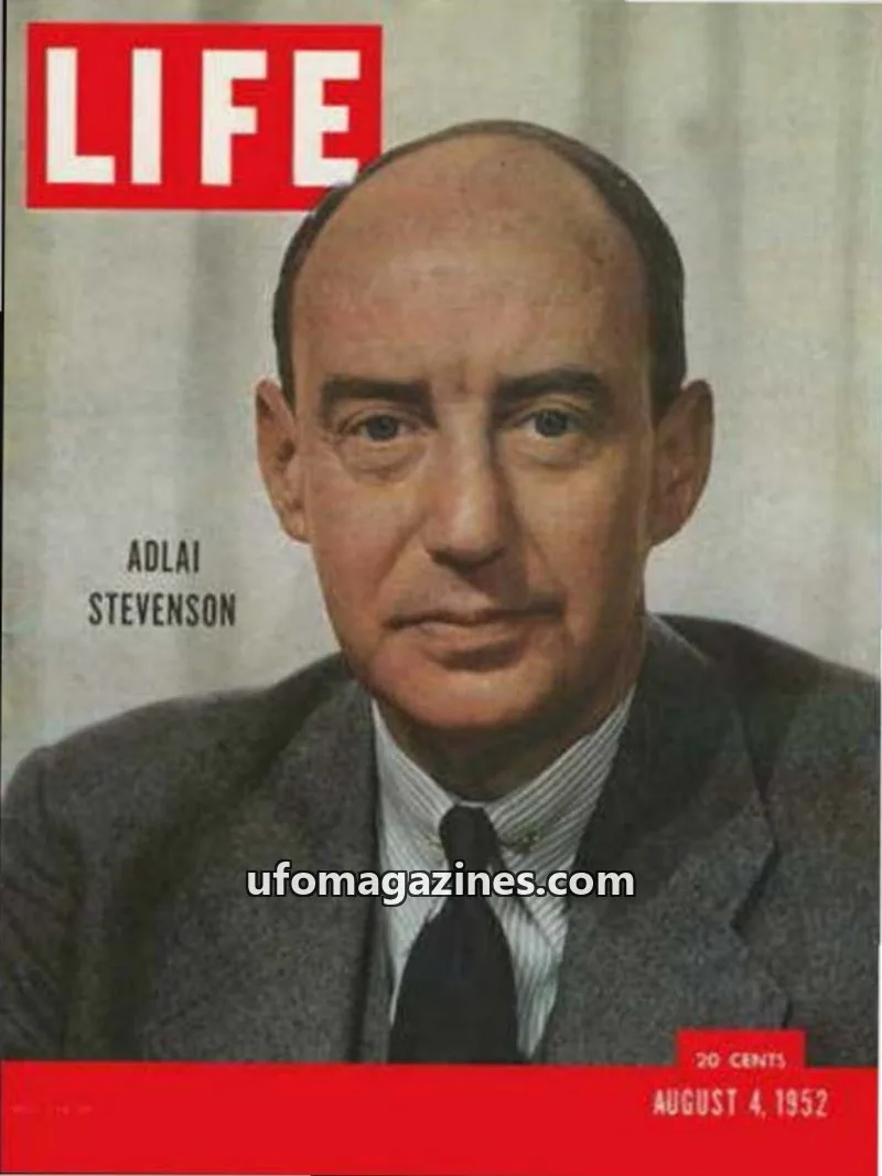 Cover of Life issue August 4, 1952: LIFE