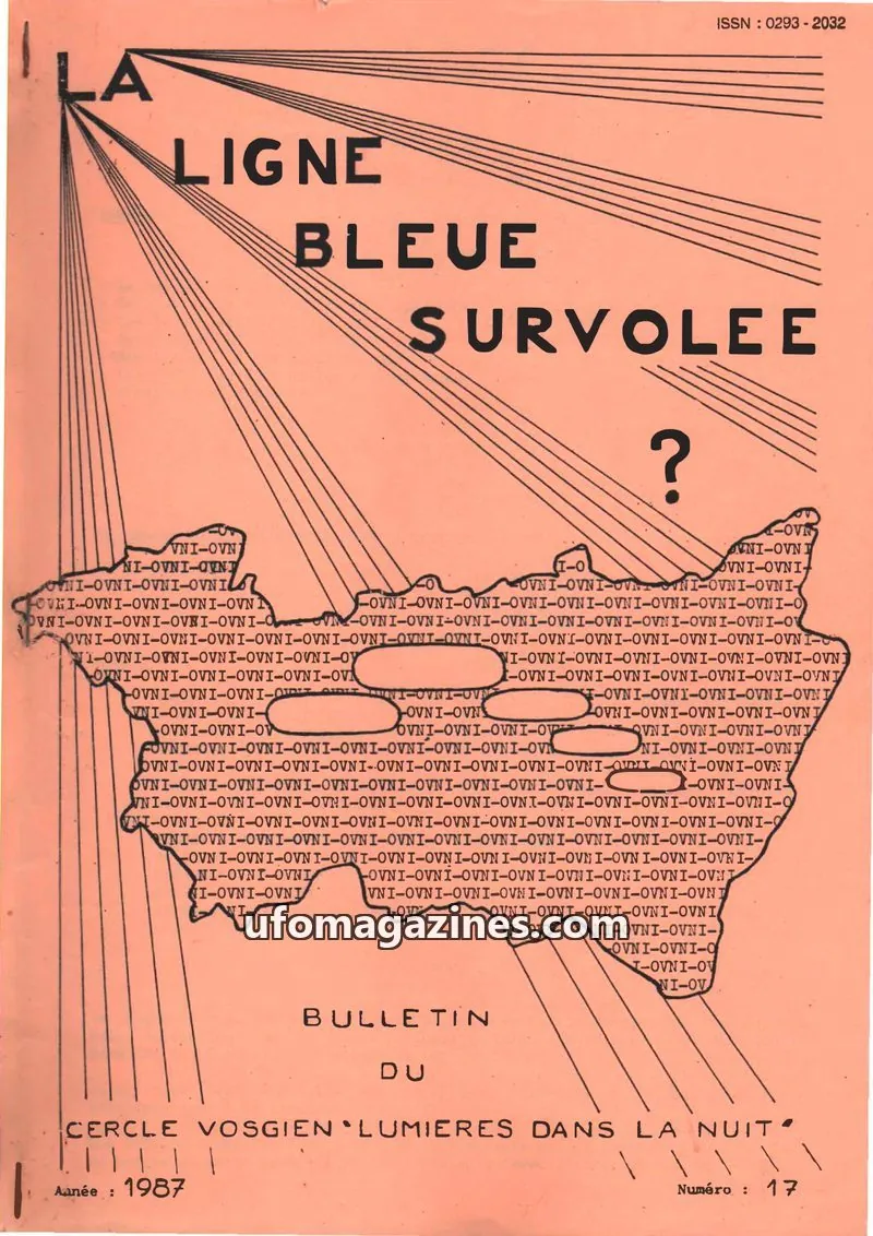Cover of Ligne bleue survolee issue 17: LA LIGNE BLEUE SURVOLEE ?