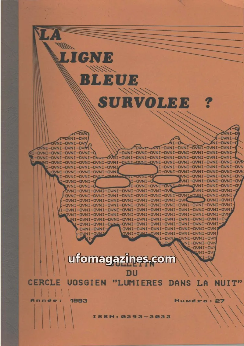 Cover of Ligne bleue survolee issue 27: LA LIGNE BLEUE SURVOLEE ?