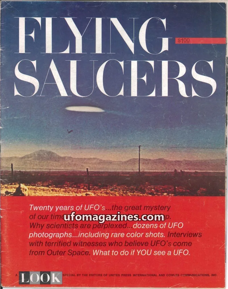 Cover of Look issue SPECIAL: FLYING SAUCERS