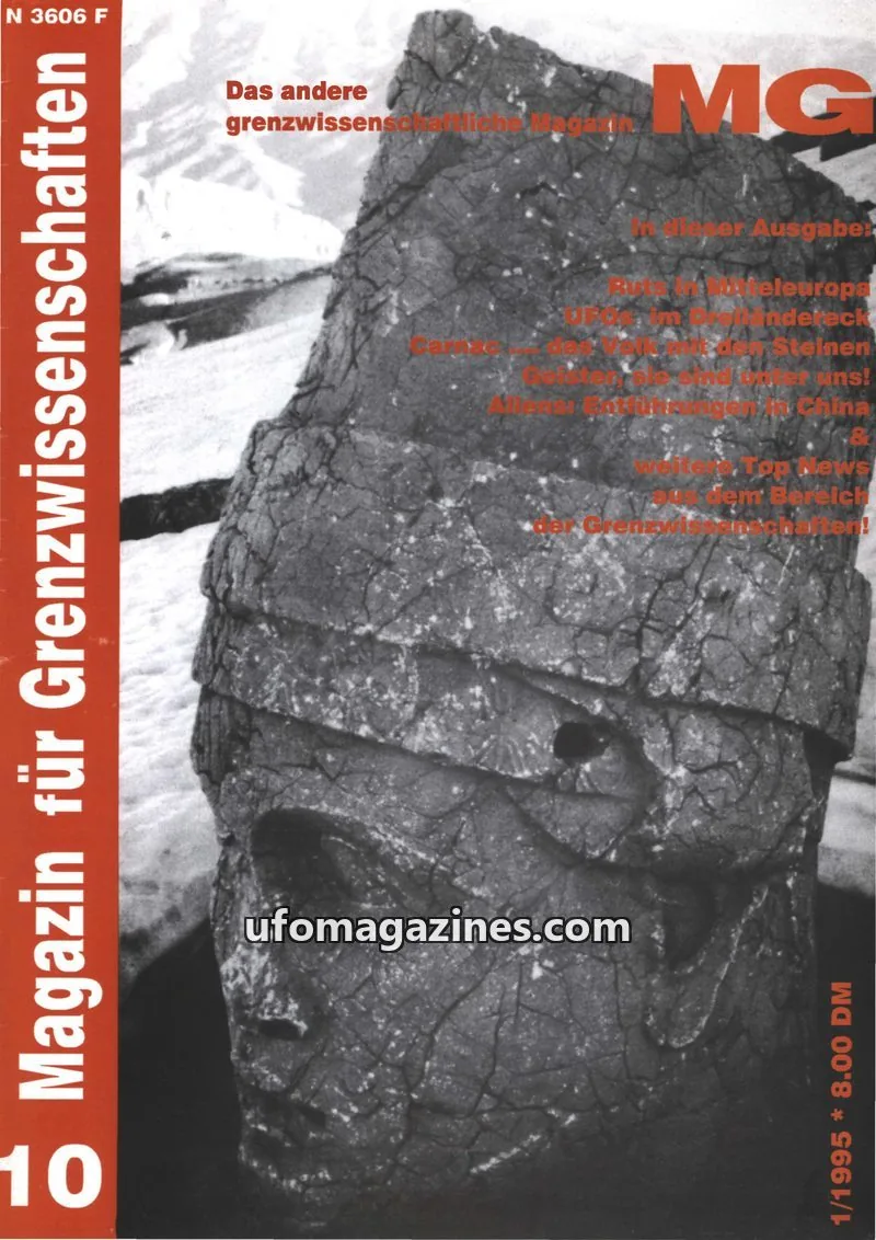 Cover of Magazin fur Grenzwissenschaften (Kelch) issue 10: Magazin für Grenzwissenschaften