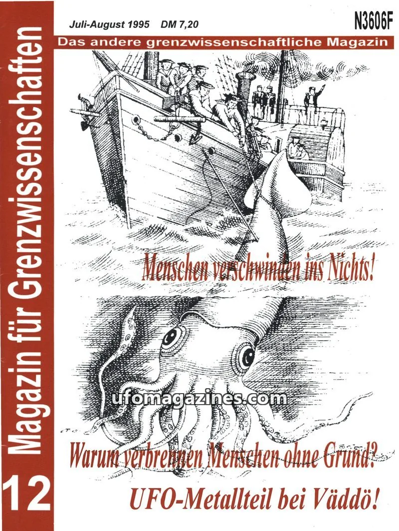 Cover of Magazin fur Grenzwissenschaften (Kelch) issue 12: Magazin für Grenzwissenschaften