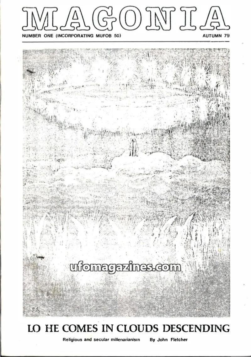 Cover of Magonia issue NUMBER ONE (INCORPORATING MUFOB 50): MAGONIA