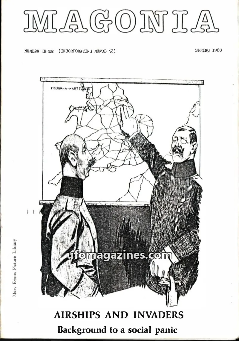 Cover of Magonia issue THREE: MAGONIA