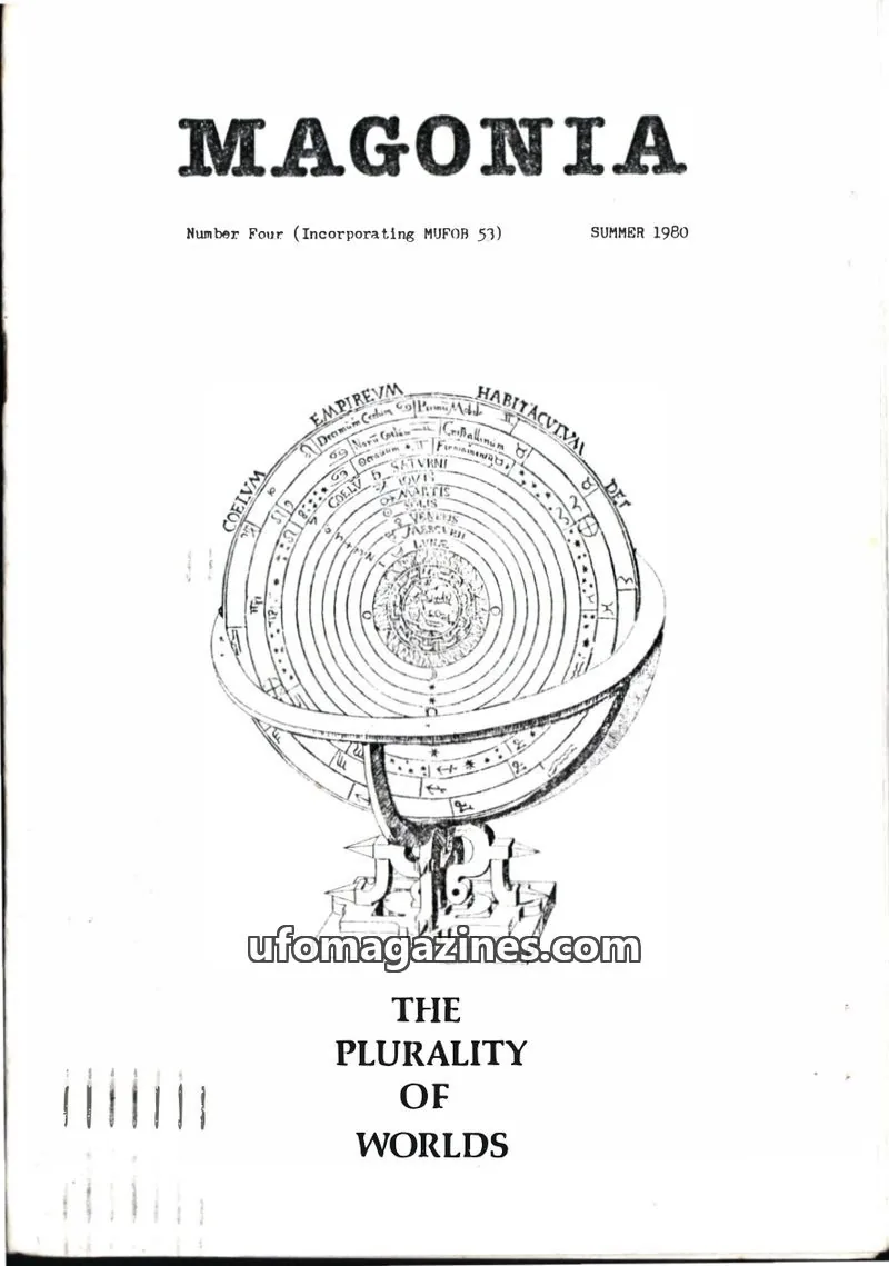 Cover of Magonia issue Number Four: MAGONIA