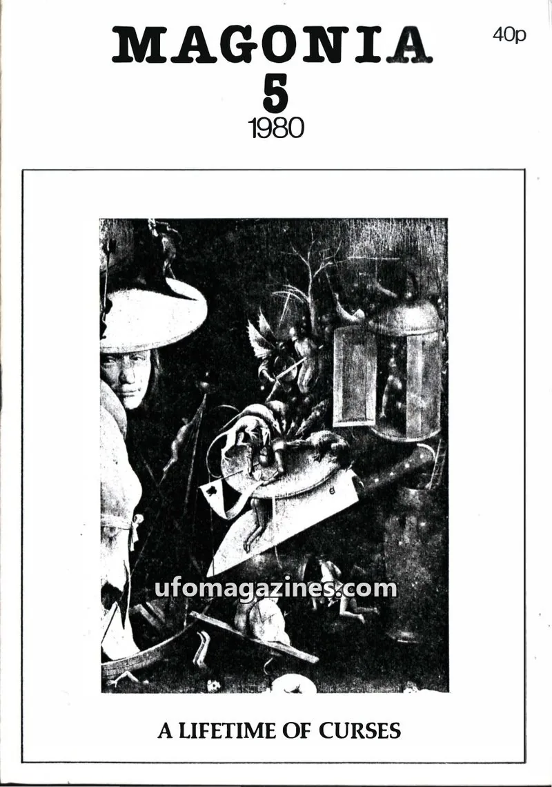 Cover of Magonia issue 5: MAGONIA