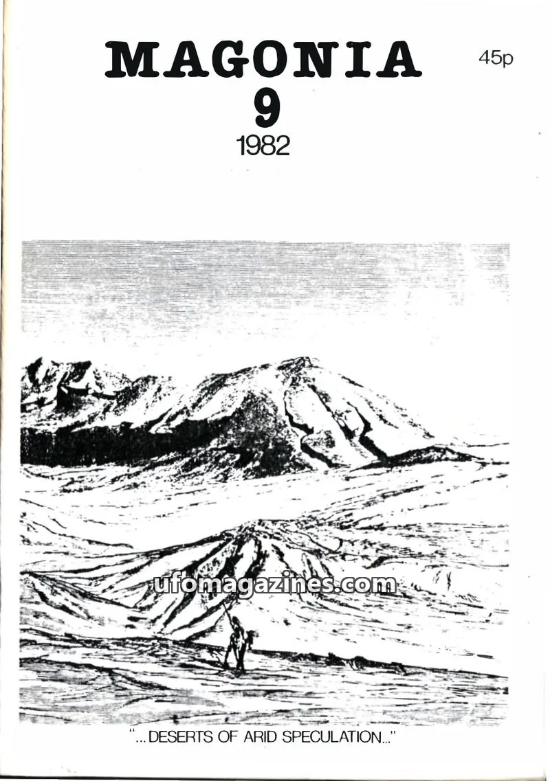 Cover of Magonia issue 20: MAGONIA