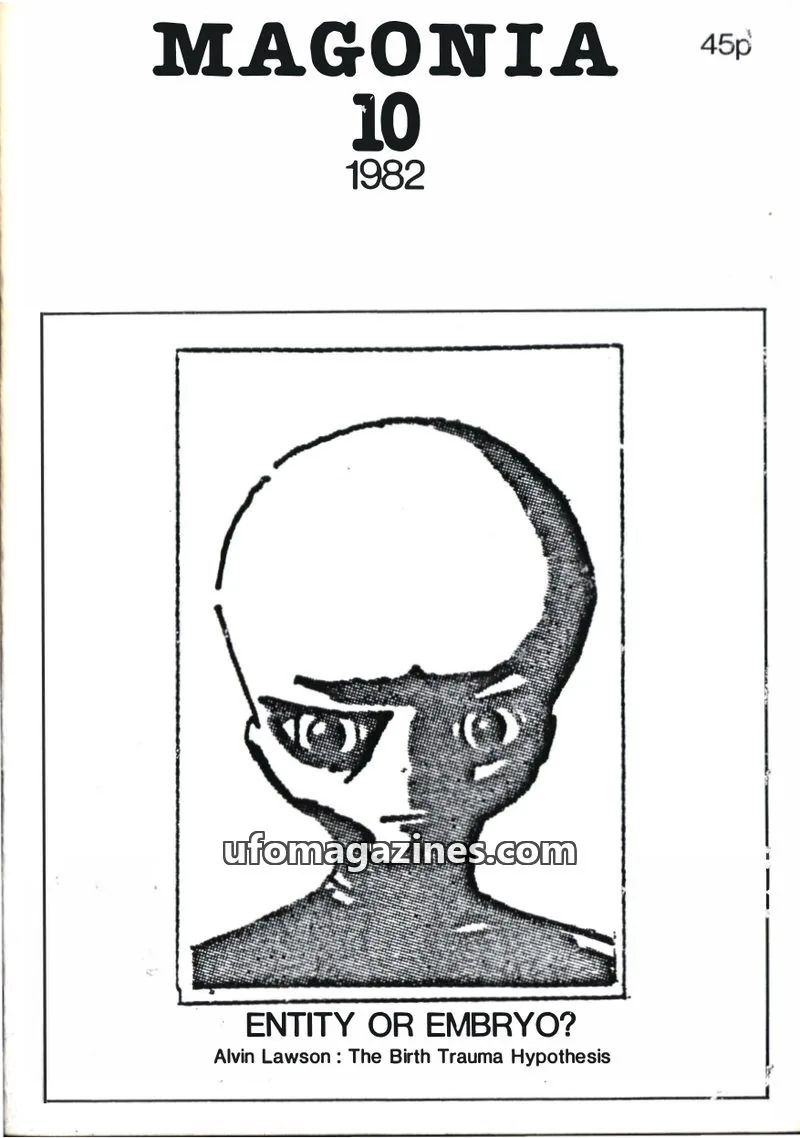 Cover of Magonia issue 10: MAGONIA