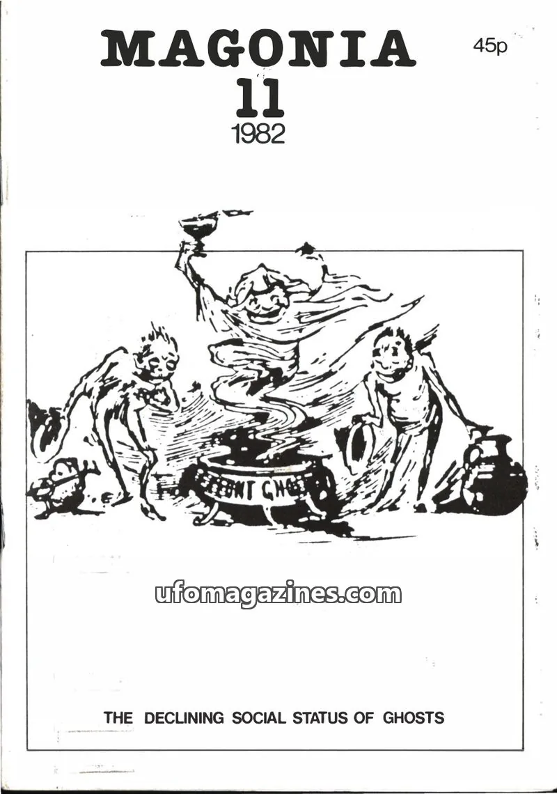 Cover of Magonia issue 11: MAGONIA