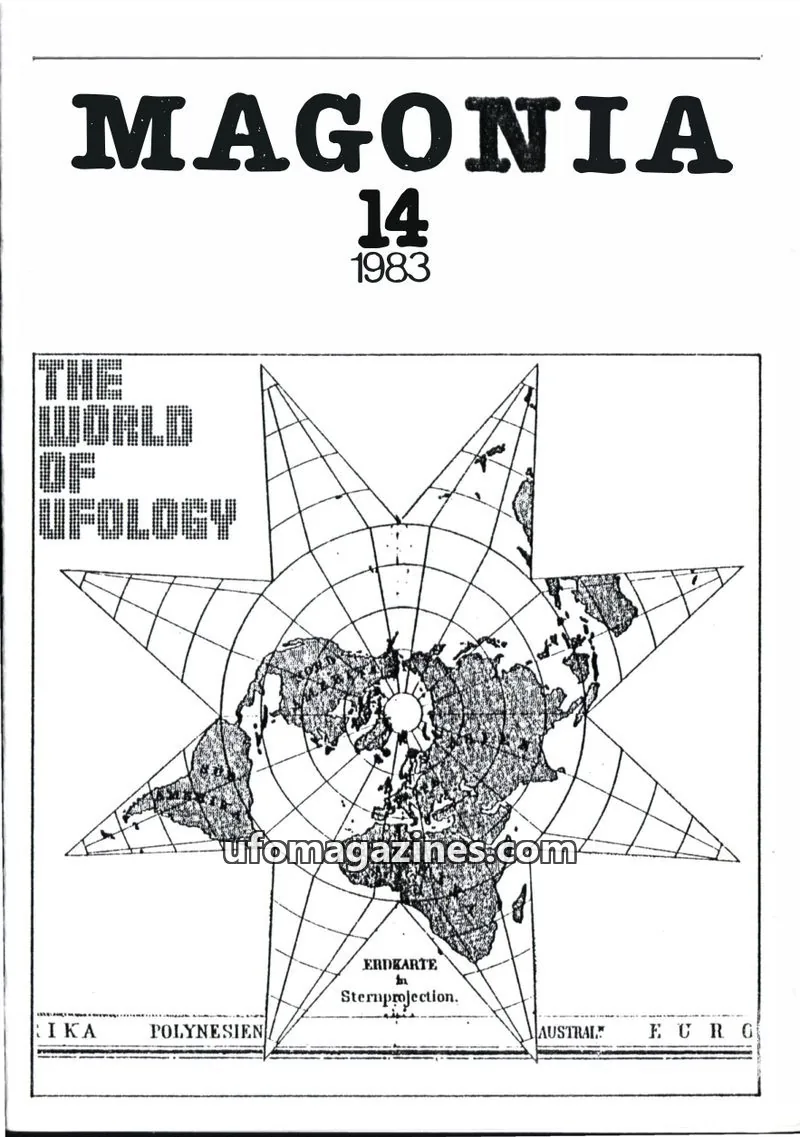 Cover of Magonia issue 14: MAGONIA