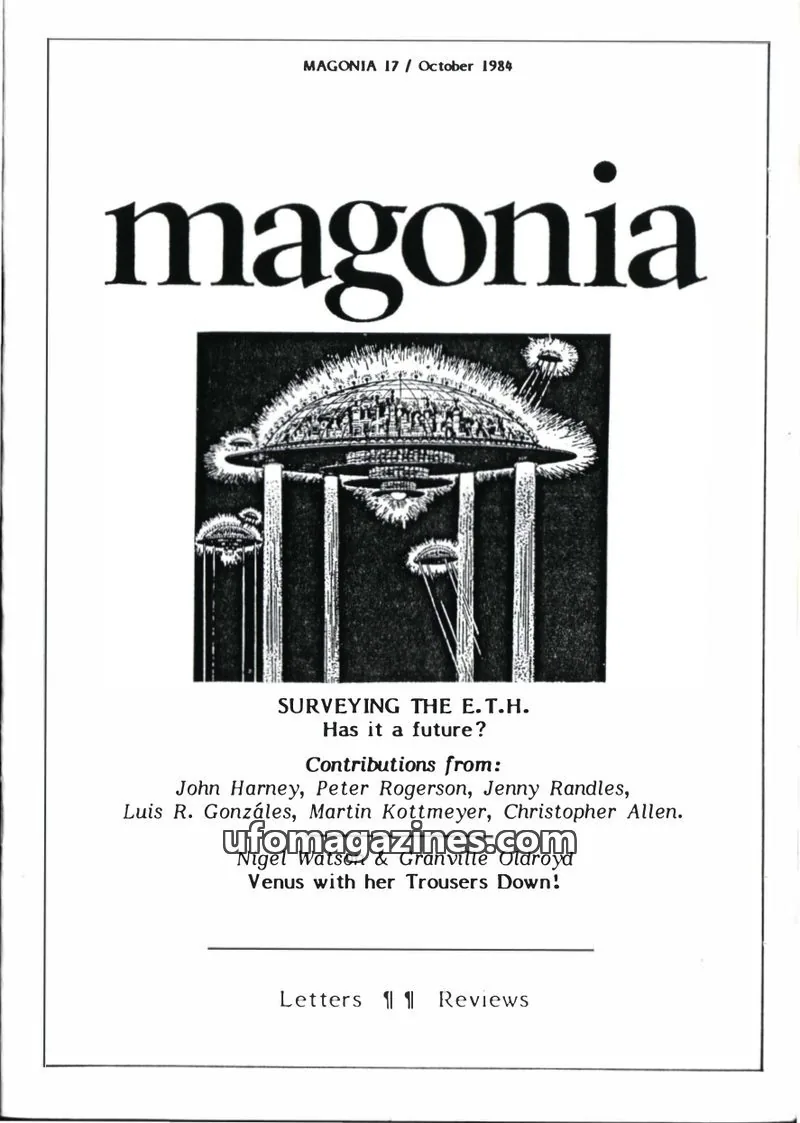 Cover of Magonia issue 17: Magonia