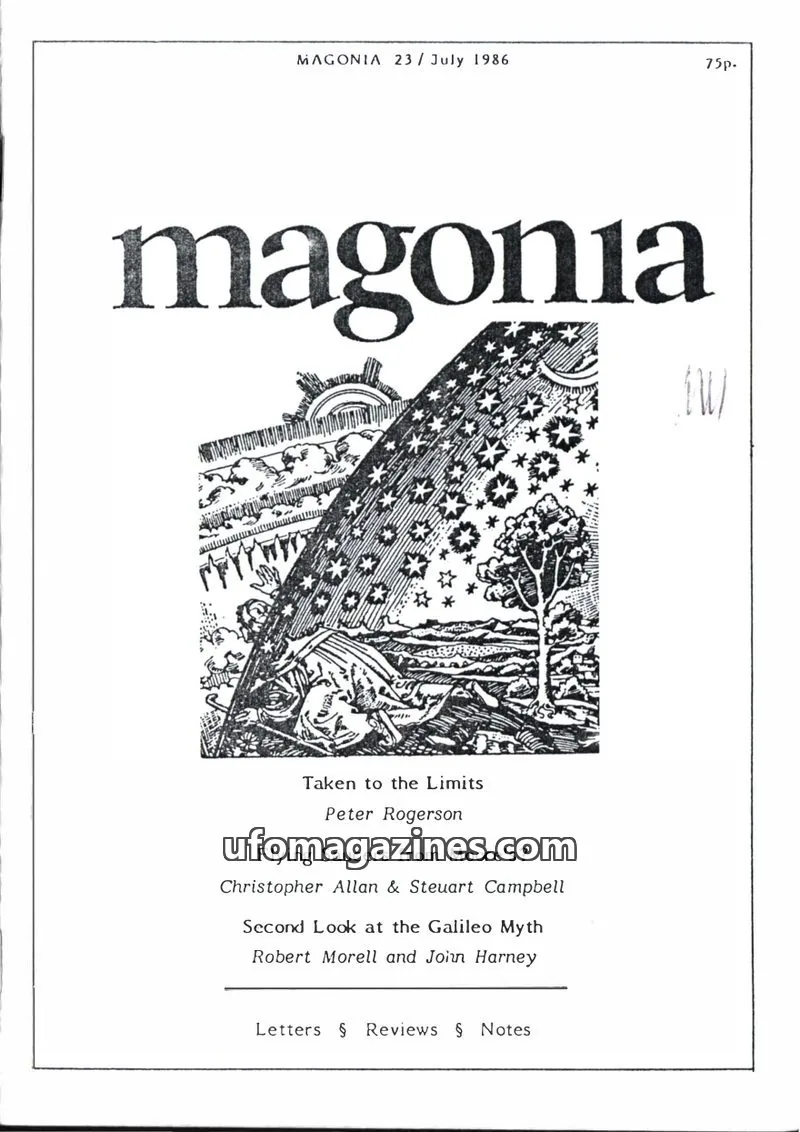 Cover of Magonia issue 23: MAGONIA
