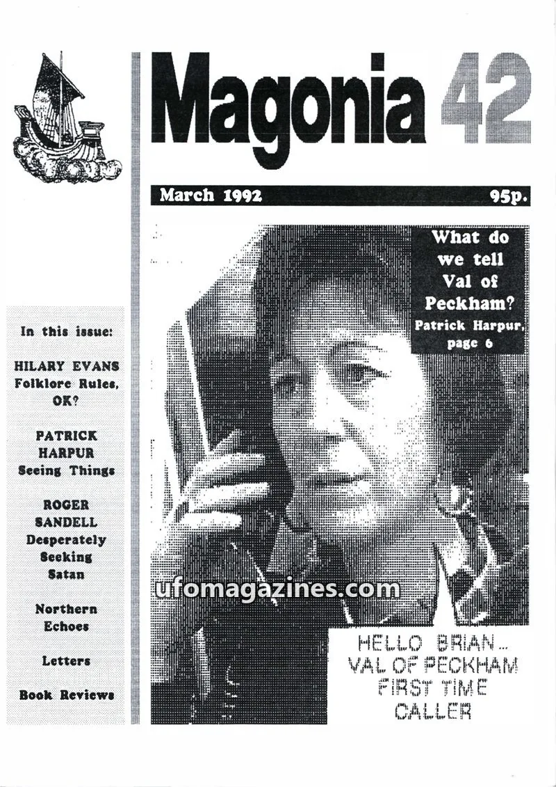 Cover of Magonia issue 42: Magonia