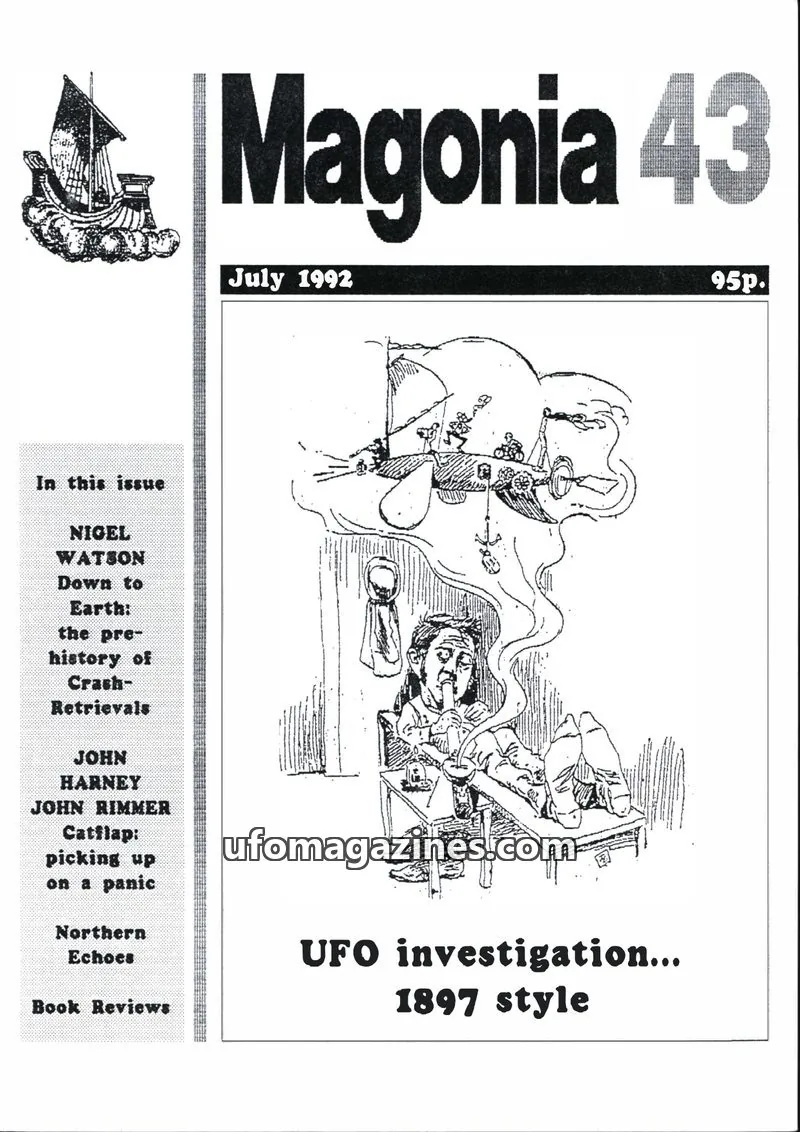 Cover of Magonia issue 43: Magonia