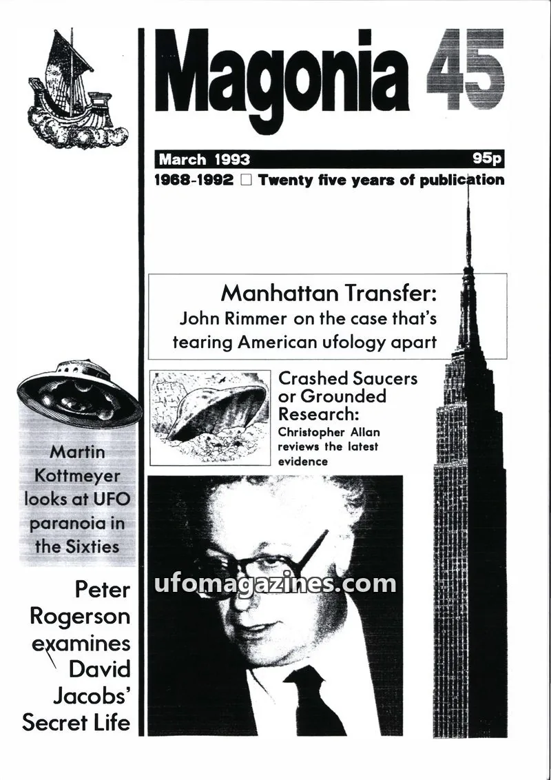 Cover of Magonia issue 45: Magonia