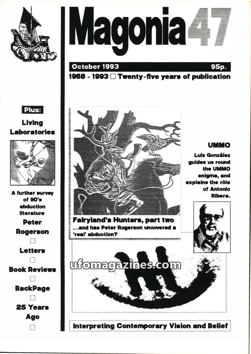 Cover of Magonia issue 47: Magonia