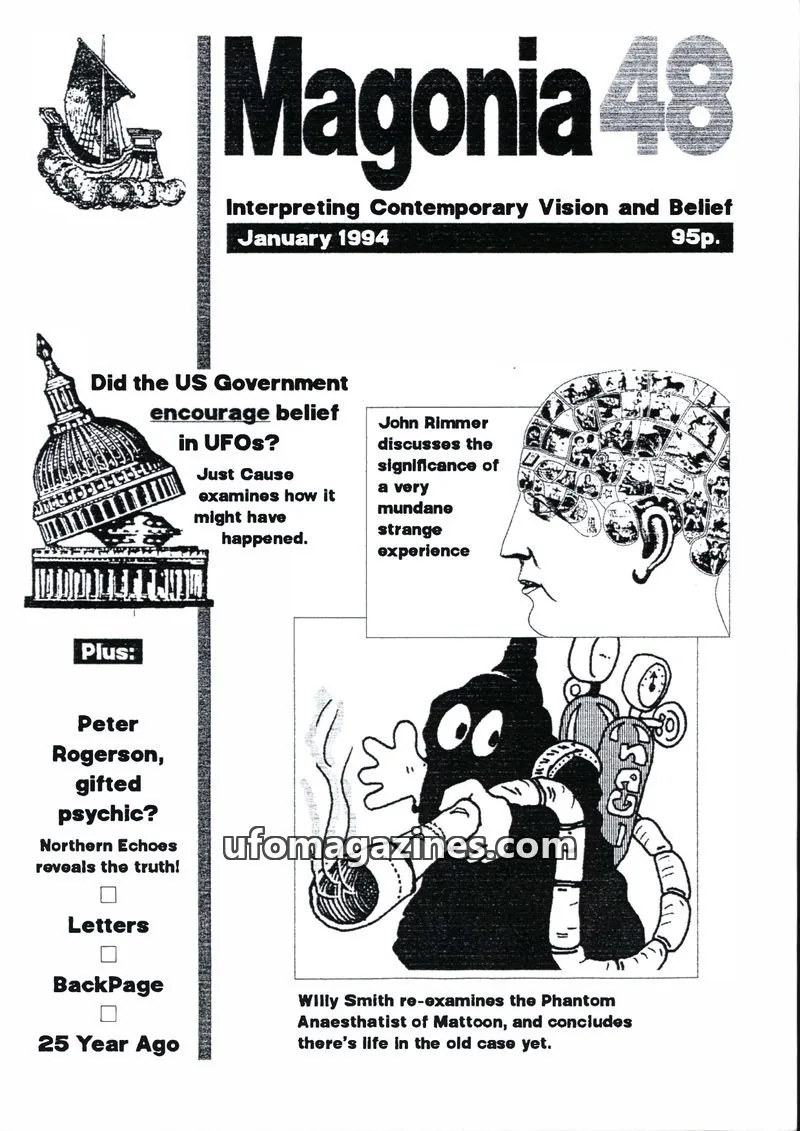 Cover of Magonia issue 48: Magonia