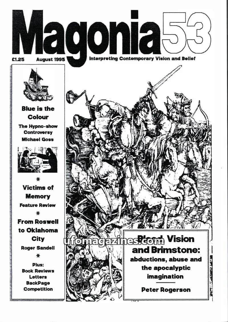 Cover of Magonia issue 53: Magonia
