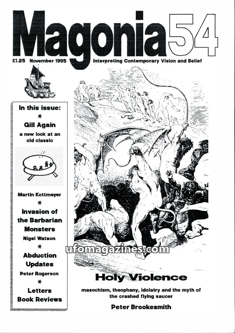 Cover of Magonia issue 54: Magonia