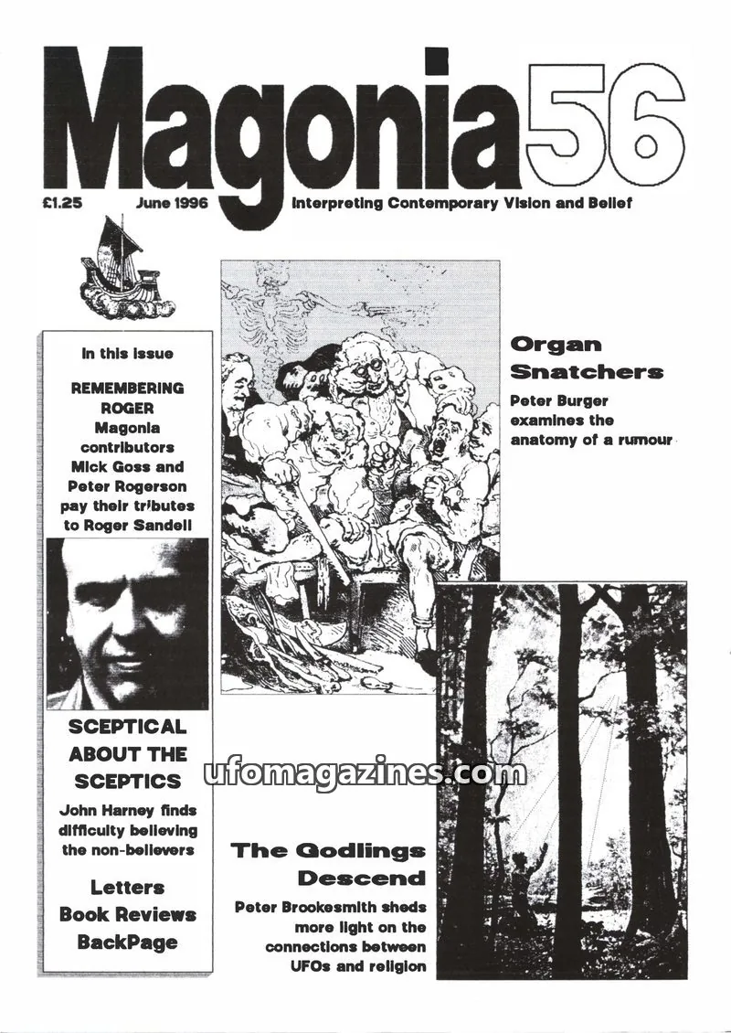 Cover of Magonia issue 56: Magonia