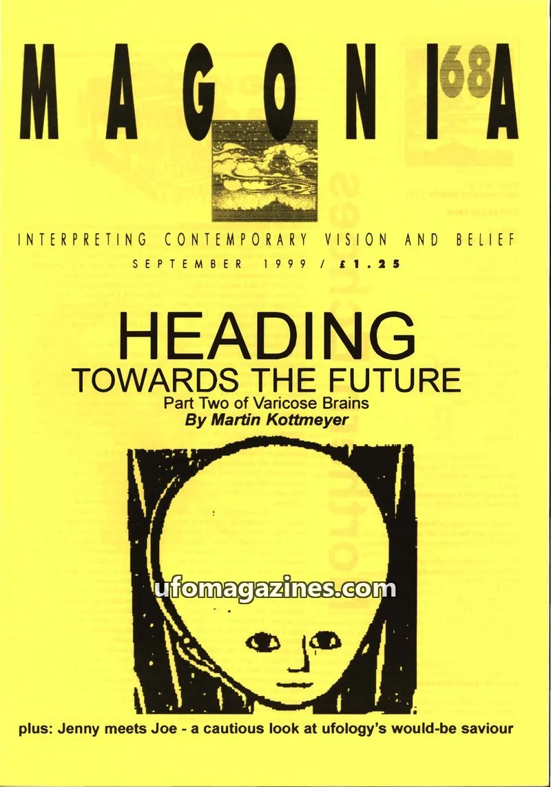 Cover of Magonia issue 68: MAGONIA