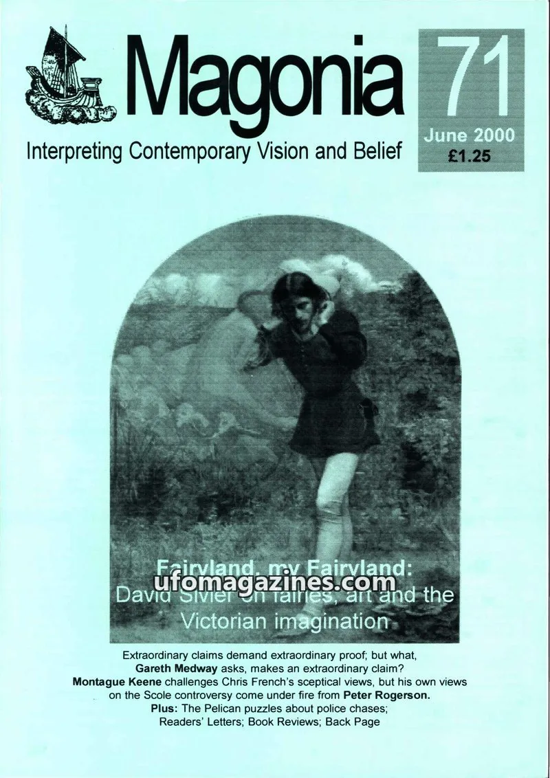 Cover of Magonia issue 71: Magonia