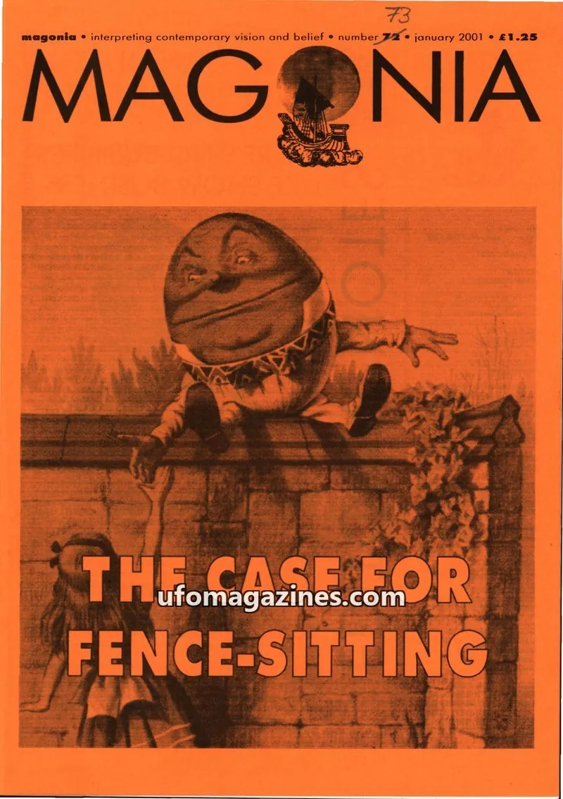 Cover of Magonia issue 72: MAGONIA