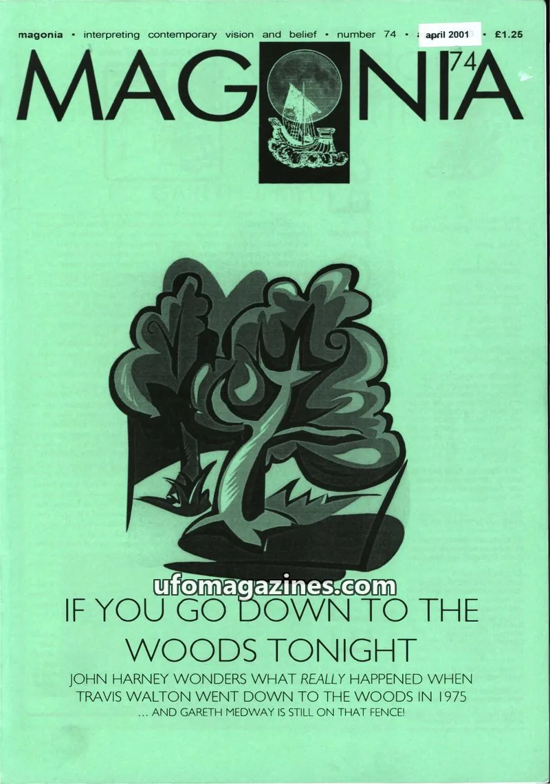 Cover of Magonia issue 74: Magonia