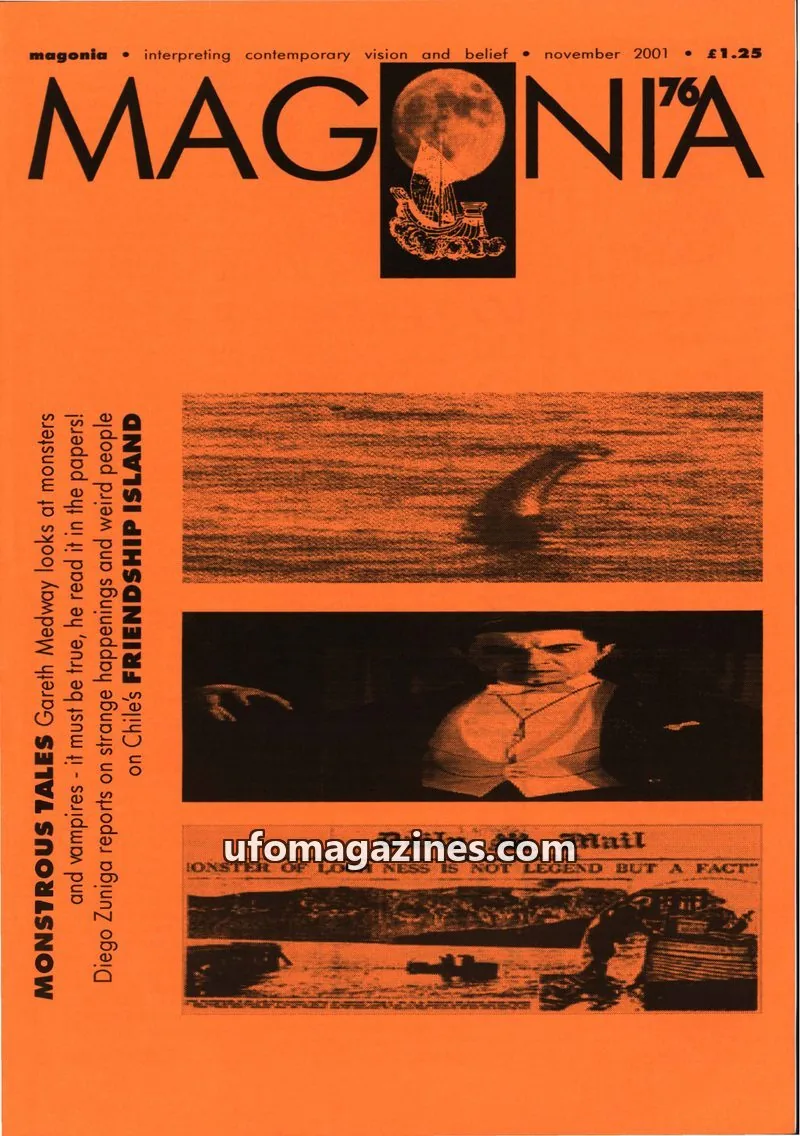 Cover of Magonia issue 76: MAGONIA