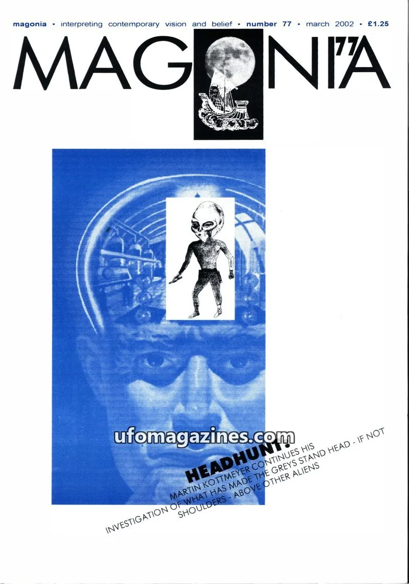Cover of Magonia issue 77: MAGONIA
