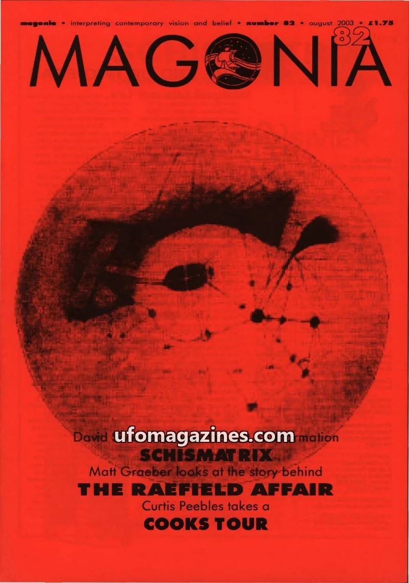 Cover of Magonia issue 82: MAGONIA