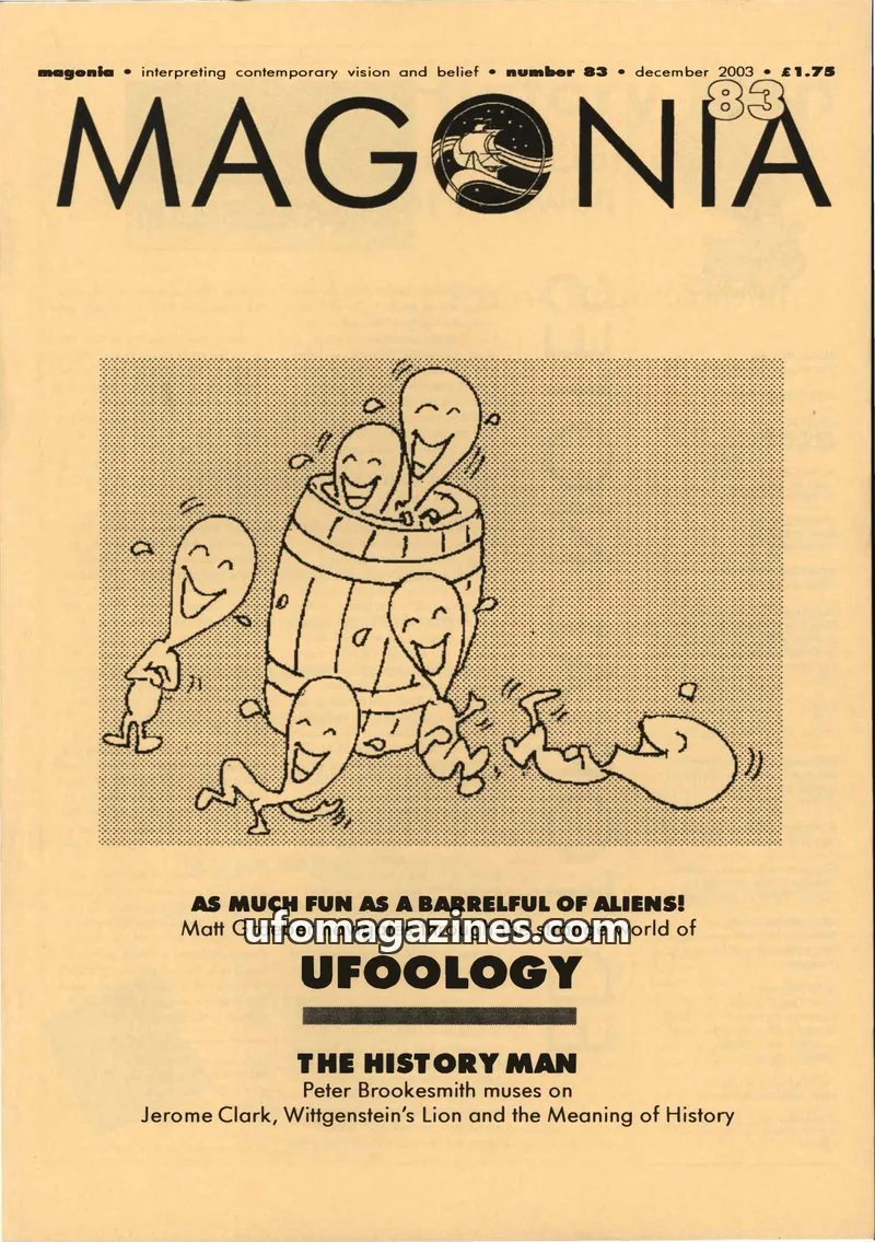 Cover of Magonia issue 83: MAGONIA
