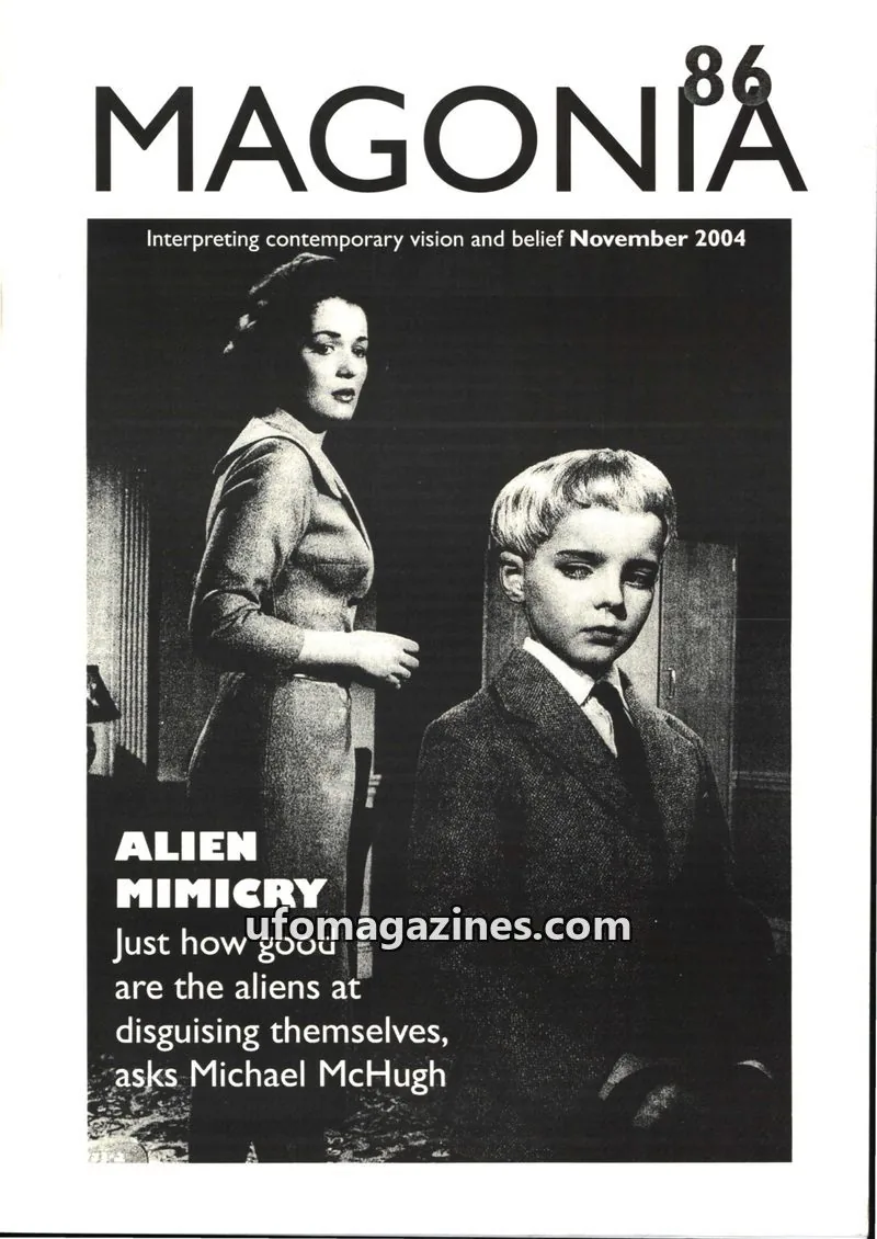 Cover of Magonia issue 86: MAGONIA