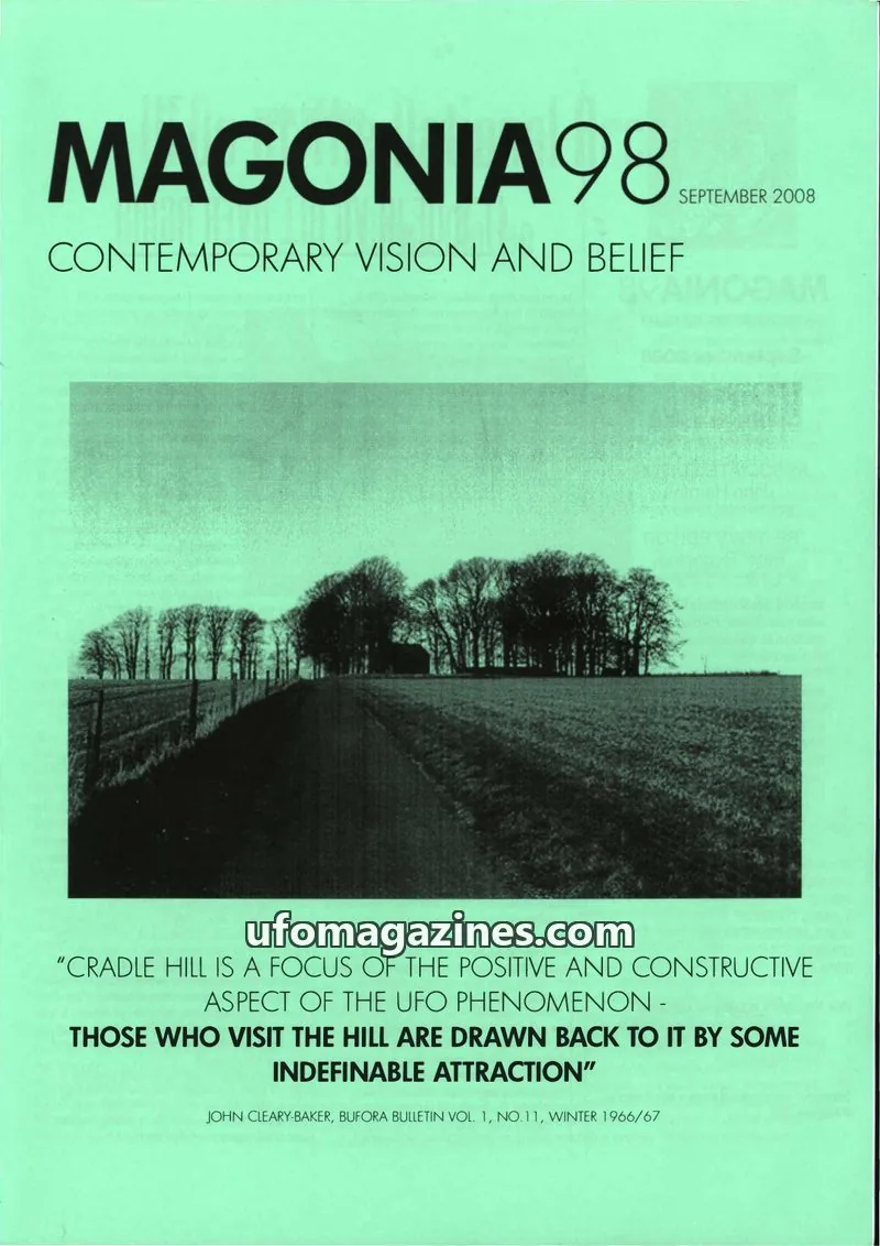 Cover of MAGONIA issue 98: MAGONIA
