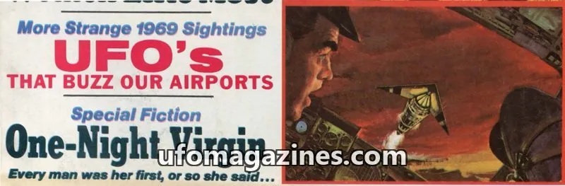 Cover of Male issue Unknown: UFO's