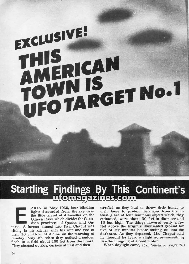 Cover of Male: SAUCERS, SPACE and SCIENCE Magazine