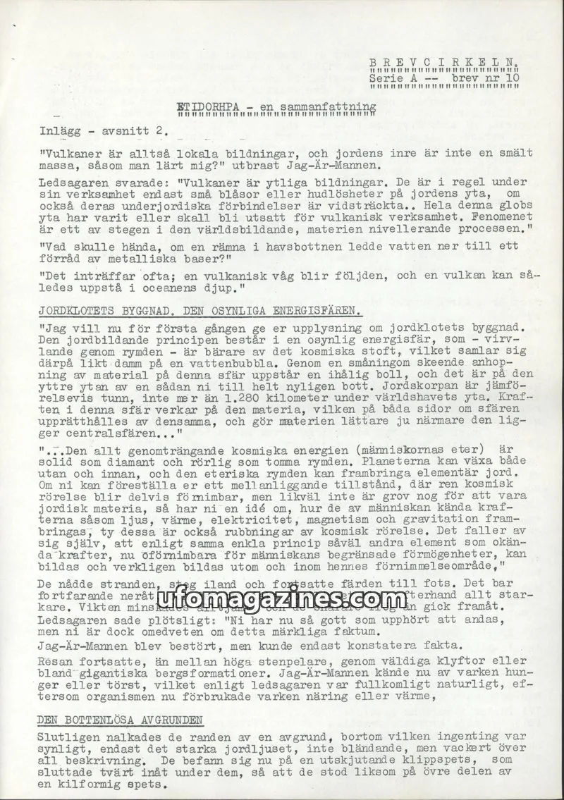 Cover of BREVCIRKELN issue 10: BREVCIRKELN