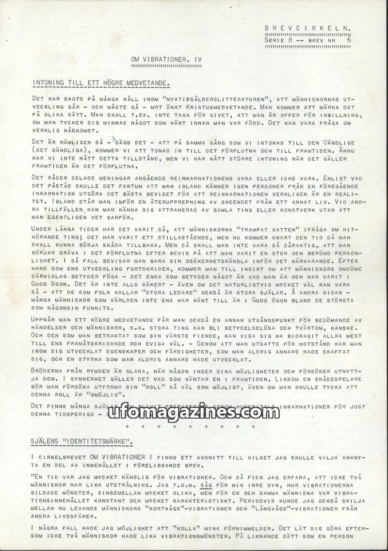 Cover of BREVCIRKELN issue 6: BREVCIRKELN
