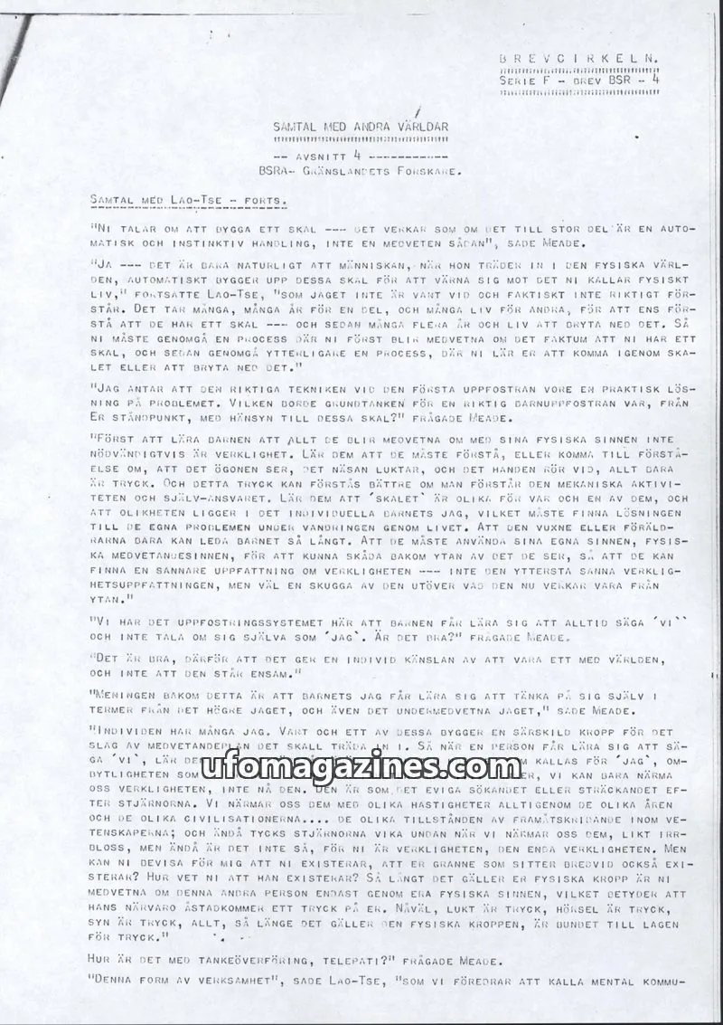 Cover of Brevcirkeln Arcanum issue 4: BREVCIRKELN