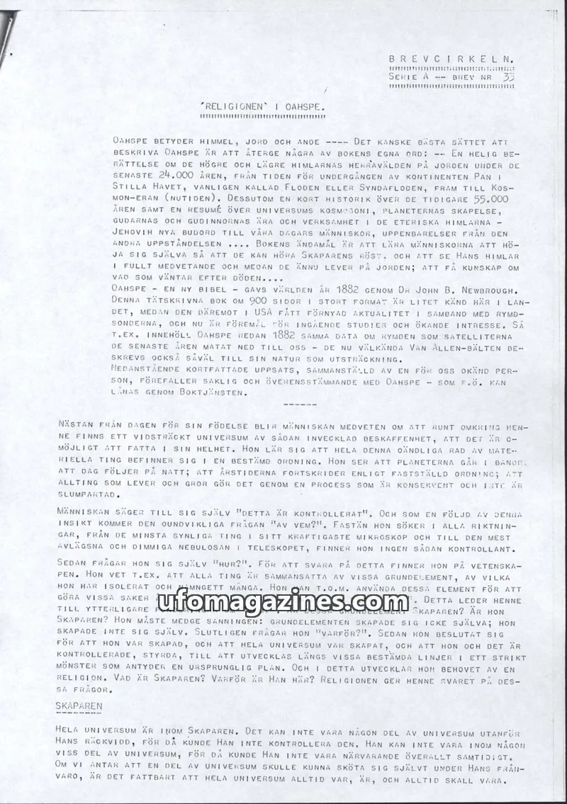 Cover of BREVCIRKELN issue 17: BREVCIRKELN