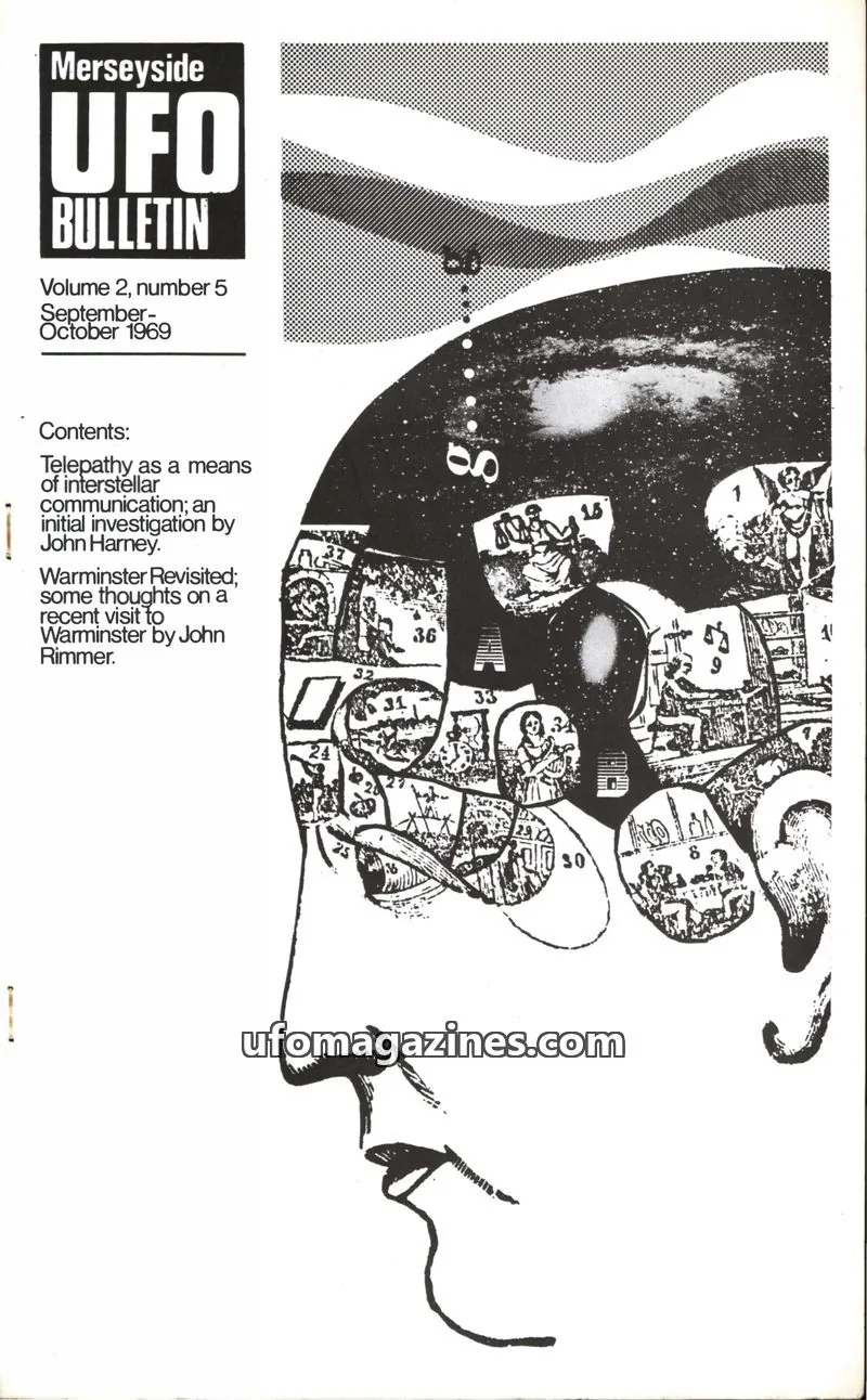 Cover of Merseyside UFO Bulletin issue Volume 2, number 5: Merseyside UFO BULLETIN