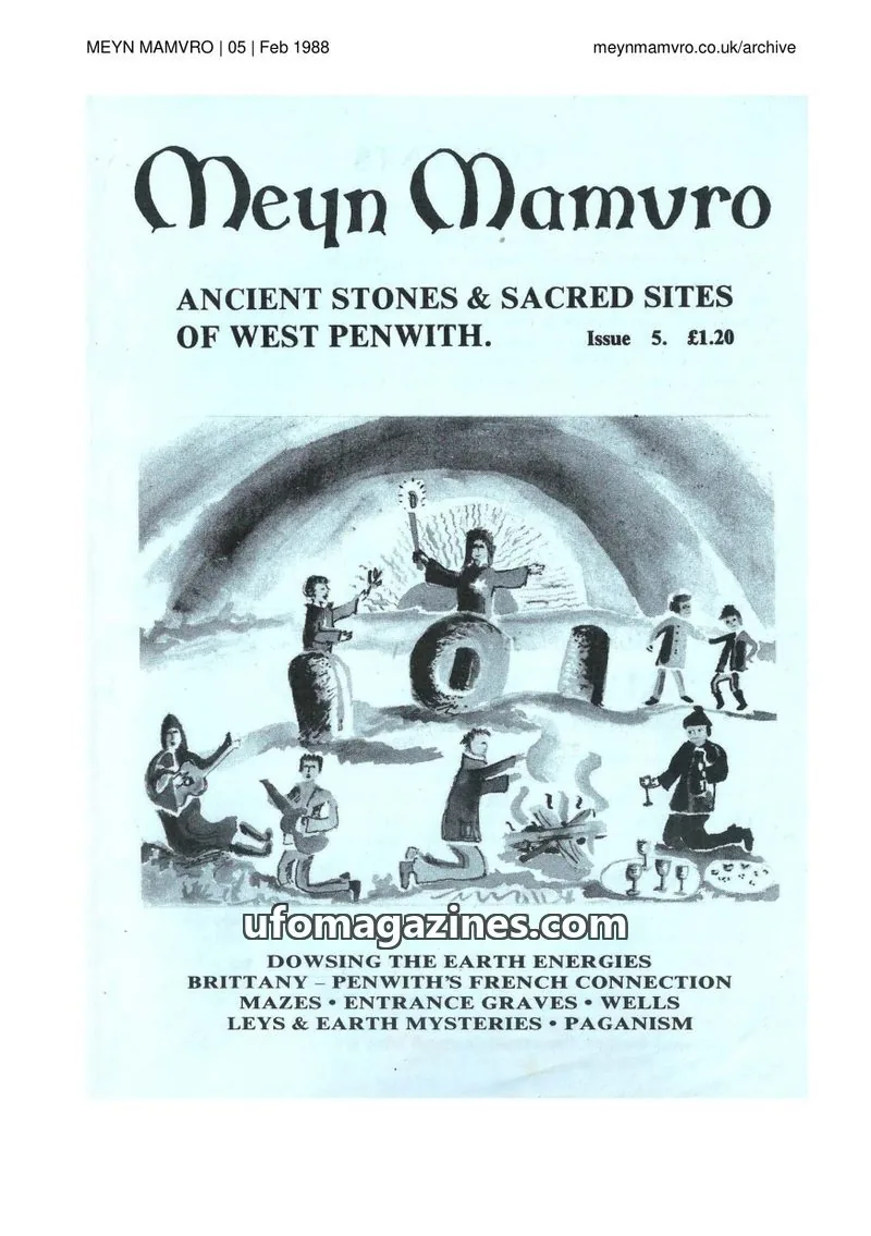 Cover of Meyn Mamvro issue 05: Meyn Mamvro