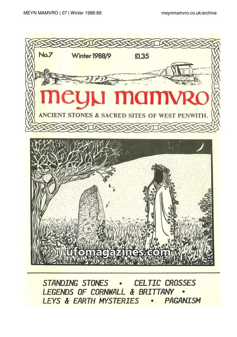 Cover of Meyn Mamvro issue 07: MEYN MAMVRO