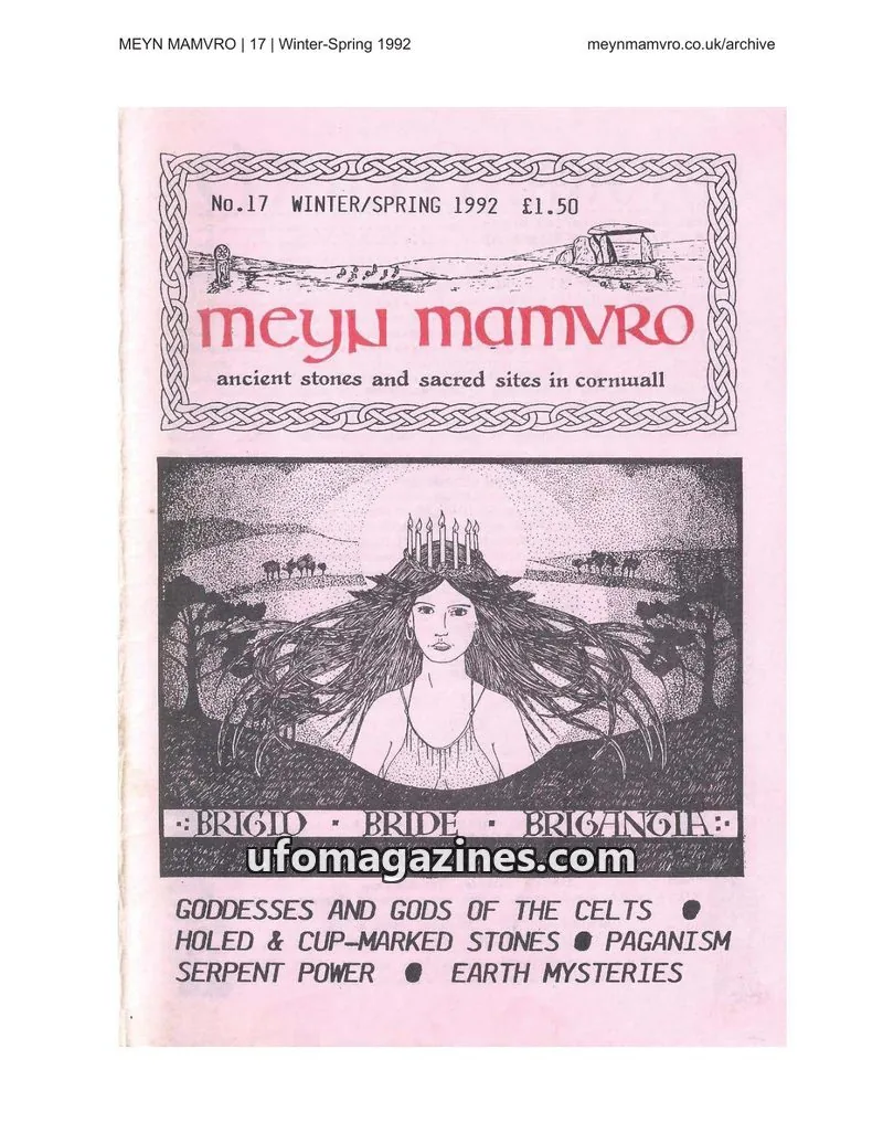 Cover of Meyn Mamvro issue 17: Meyn Mamvro