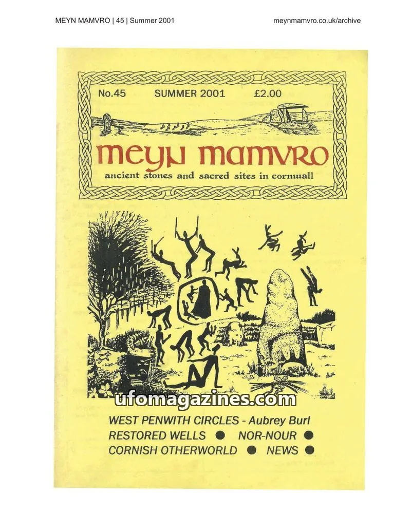 Cover of Meyn Mamvro issue 45: Meyn Mamvro