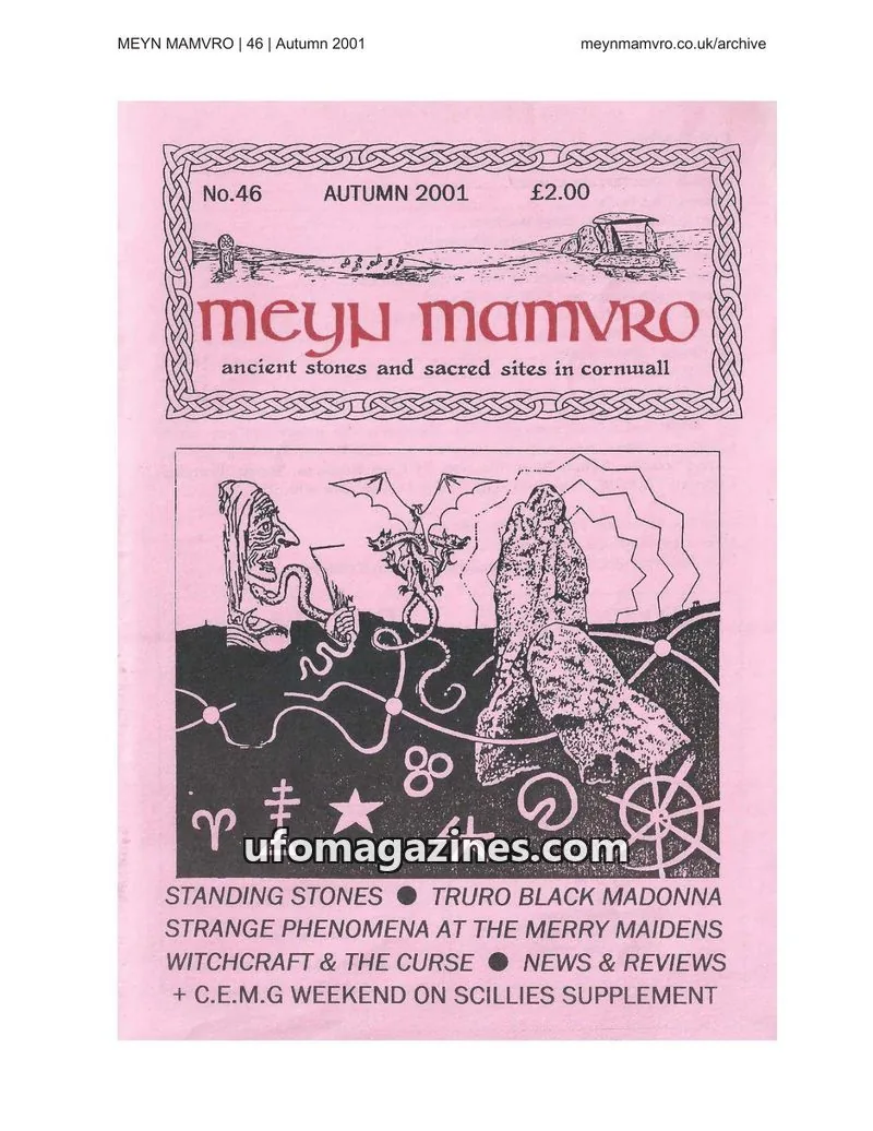 Cover of Meyn Mamvro issue 46: Meyn Mamvro