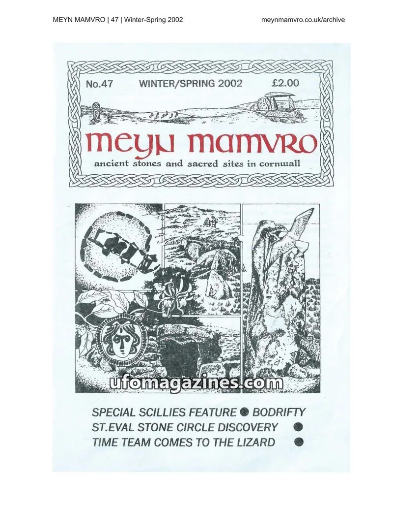 Cover of Meyn Mamvro issue 47: Meyn Mamvro