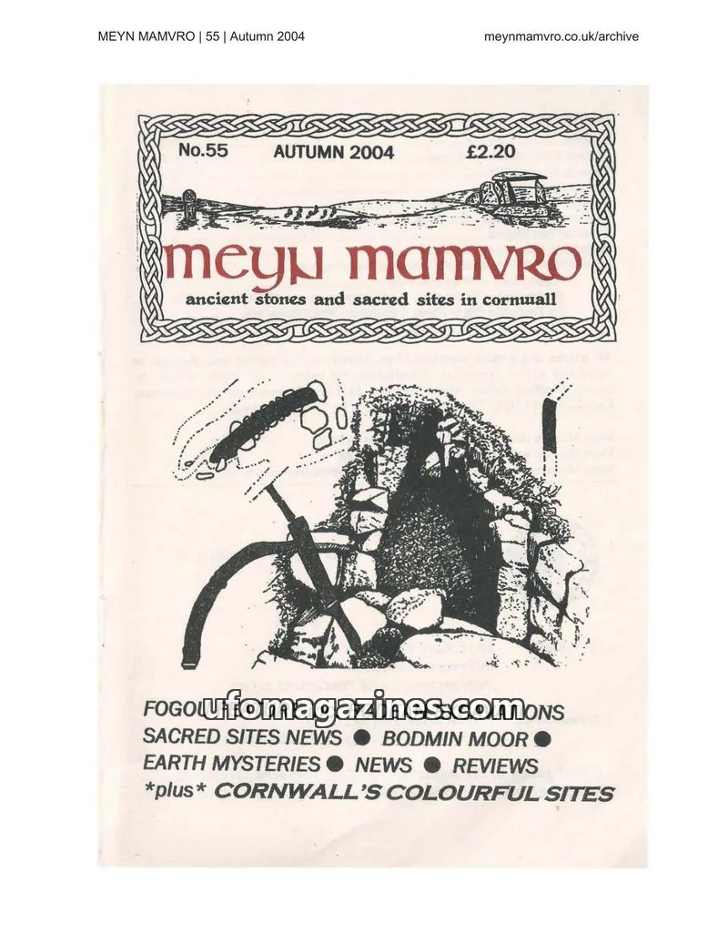 Cover of Meyn Mamvro issue 55: Meyn Mamvro